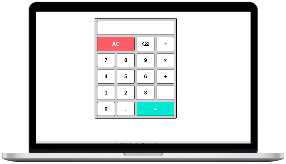 A device showing screenshot of calculator